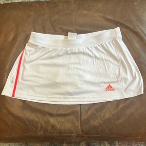 Adidas white Adizero skort size M